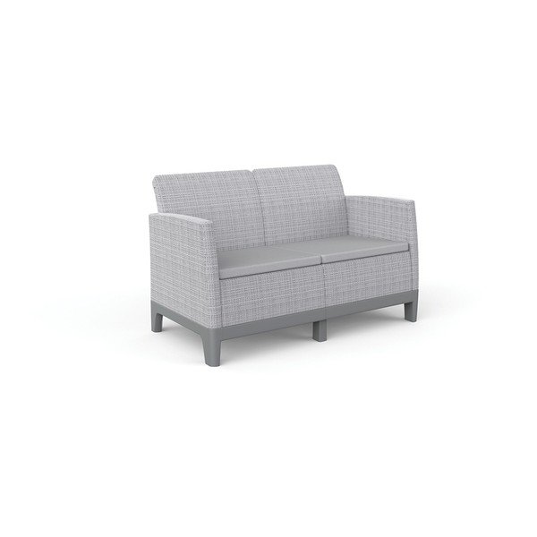 Jasnoszara sofa ogrodowa Scandi Forma – Keter