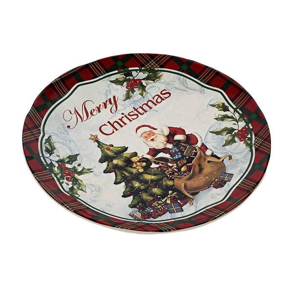 Talerz ceramiczny Merry Xmas, 25 cm