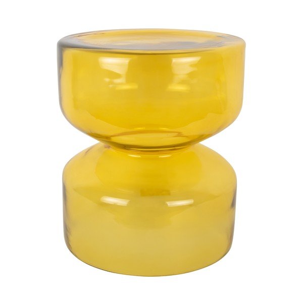 Szklany okrągły stolik ø 35 cm Doble  – Leitmotiv