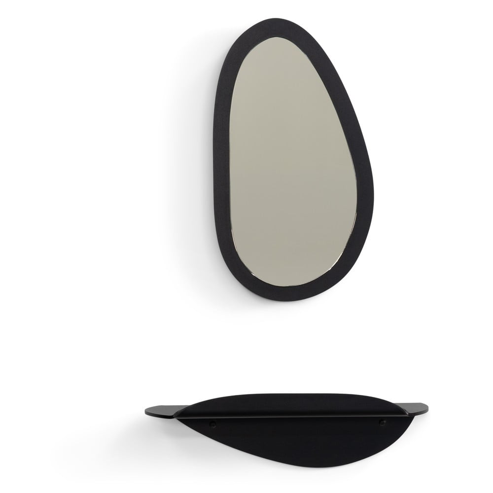 Czarna metalowa półka 34 cm Pipa – Spinder Design (zdjęcie 6)