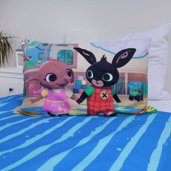 Bawełniana pościel dziecięca do łóżeczka 100x135 cm Bing Bunny "Tower" – Jerry Fabrics-image-3