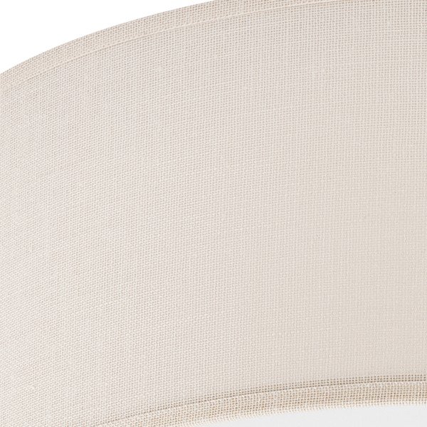 Kremowa lampa sufitowa z tekstylnym kloszem ø 45 cm Vivian – LAMKUR-image-4