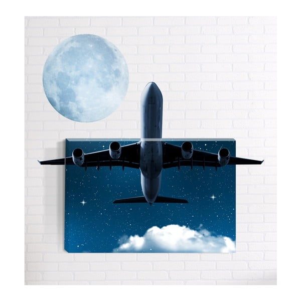 Obraz ścienny 3D Mosticx Samolot, 40x60 cm