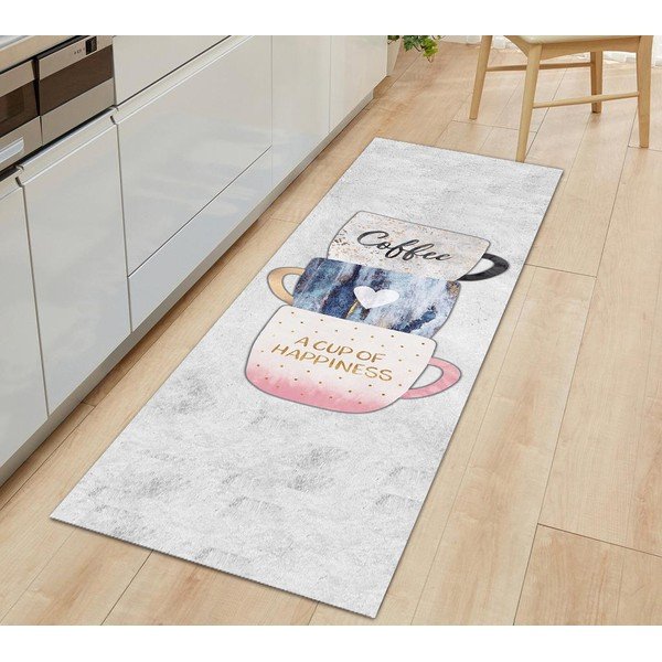 Chodnik odpowiedni do prania 80x200 cm Coffee – Oyo Concept-image-1