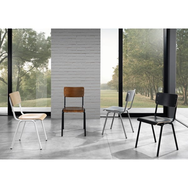 Szare krzesła zestaw 2 szt. Old School – Tomasucci-image-1