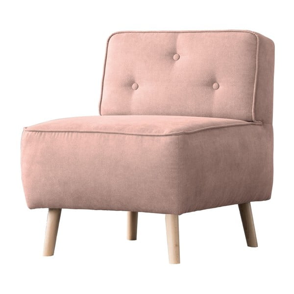 Różowy fotel Kooko Home Lounge