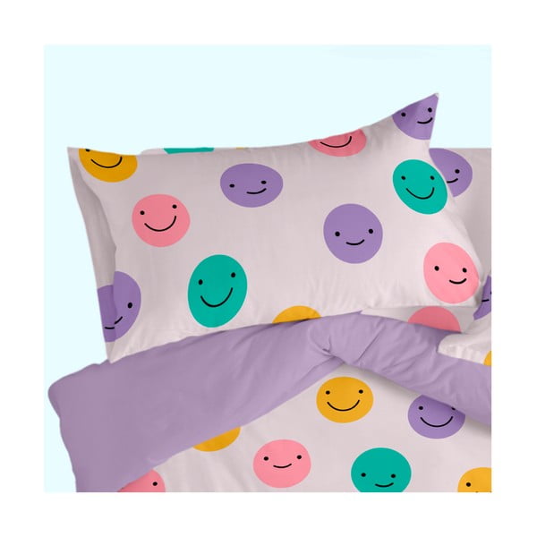 Poszewki na poduszki zestaw 2 szt. 50x75 cm Funny faces – Aware-image-1