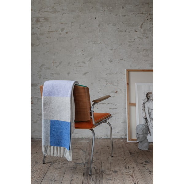 Lawendowo-beżowy koc 125x190 cm Brick – Mette Ditmer Denmark-image-1