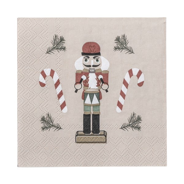 Papierowe serwetki zestaw 20 szt. 25x25 cm Jolly – Bloomingville