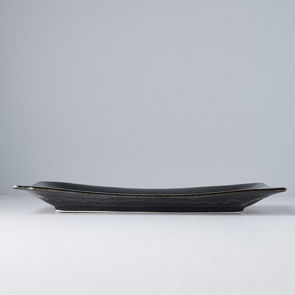 Ciemnoniebieski ceramiczny talerz MIJ Matt, 33x19 cm-image-2