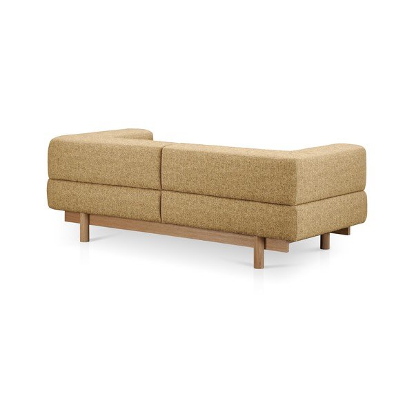 Jasnożółta sofa 200 cm Alchemist – EMKO-image-3