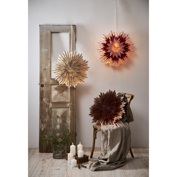 Różowa świąteczna dekoracja Star Trading Ice, ø 60 cm-image-2