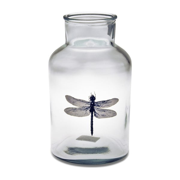 Wazon szklany Interiörhuset Dragonfly, wys. 30 cm