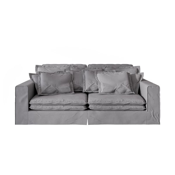 Jasnoszara sofa 236 cm Nora – Ropez