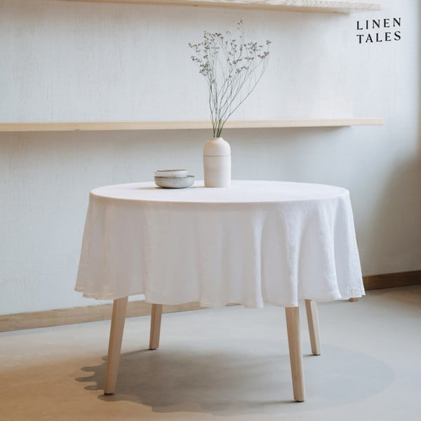 Lniany obrus ø 150 cm – Linen Tales