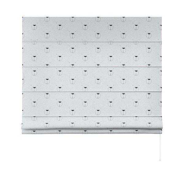 Biała roleta dziecięca 170x130 cm Magic – Yellow Tipi-image-3