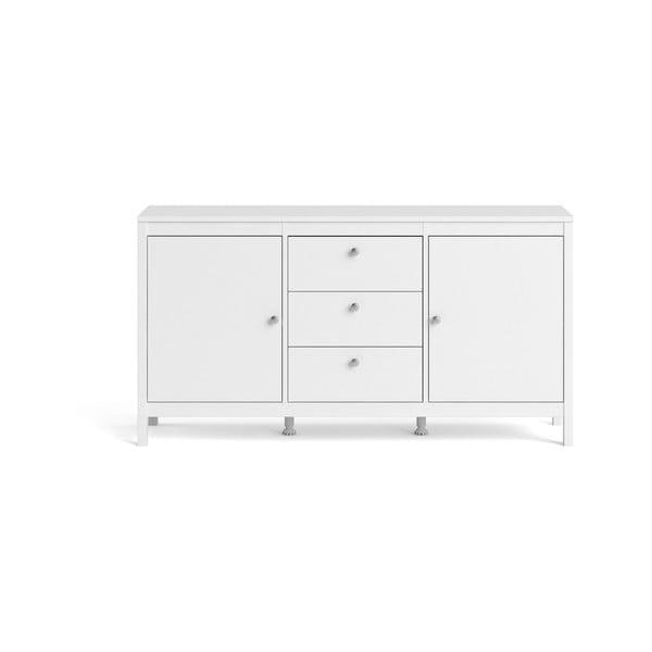 Biała niska komoda 151x80 cm Madrid – Tvilum-image-2