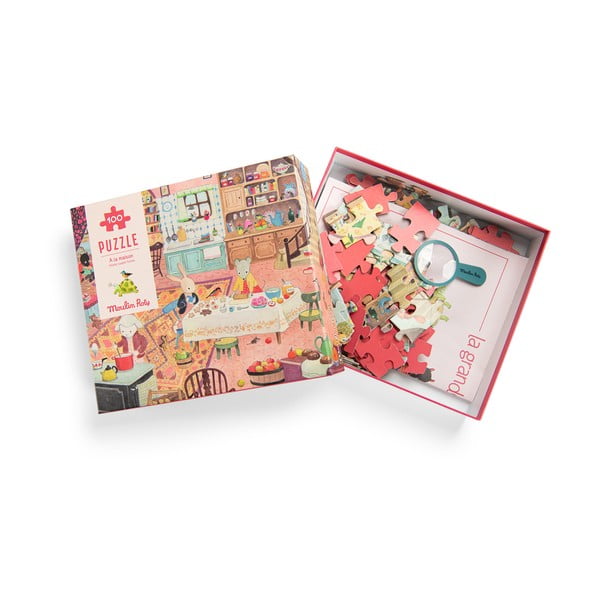 Puzzle La Grande Familie – Moulin Roty-image-3