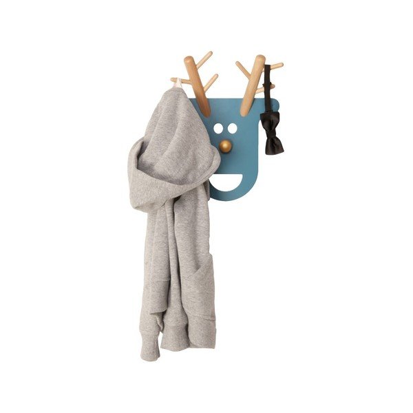 Wieszak O Deer Petrol Blue-image-1