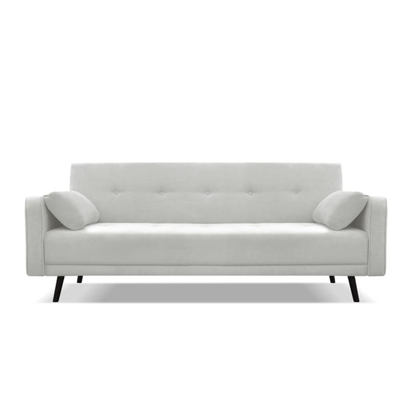 Jasnoszara sofa rozkładana Cosmopolitan Design Bristol, 212 cm