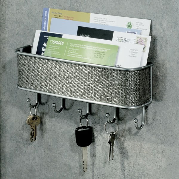 Metalowy wieszak ścienny na klucze Twillo – iDesign-image-1