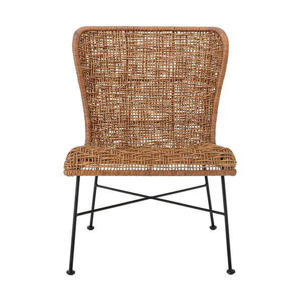 Fotel z plecionką w naturalnym kolorze Somme – Bloomingville-image-2