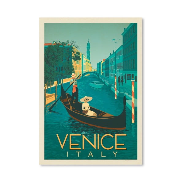 Plakat Americanflat Venice, 42x30 cm
