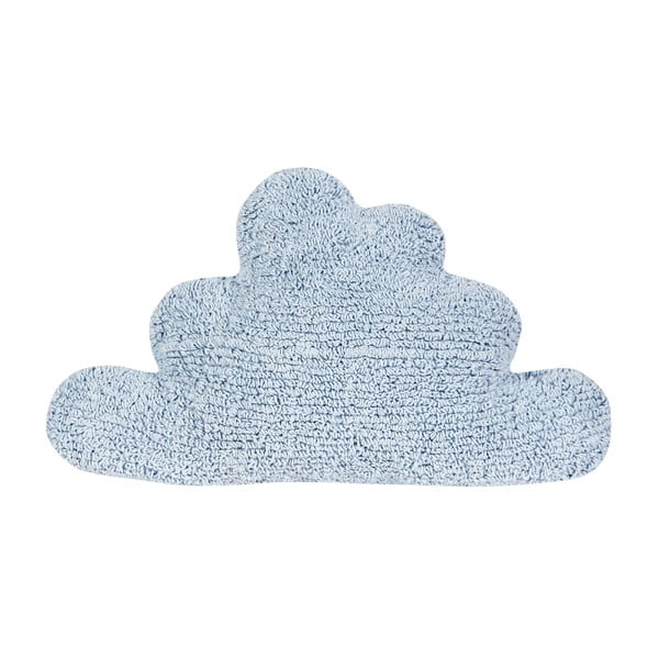 Niebieska poduszka bawełniana Happy Decor Kids Cloud, 45x45 cm