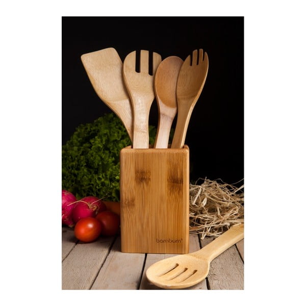 Zestaw przyborów kuchennych w pojemniku Bambum Ravioli-image-1