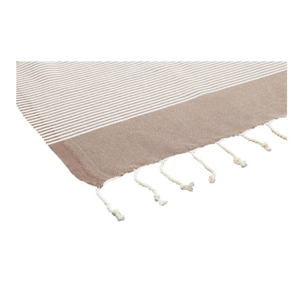 Ręcznik hammam Side Beige, 100x180 cm-image-1
