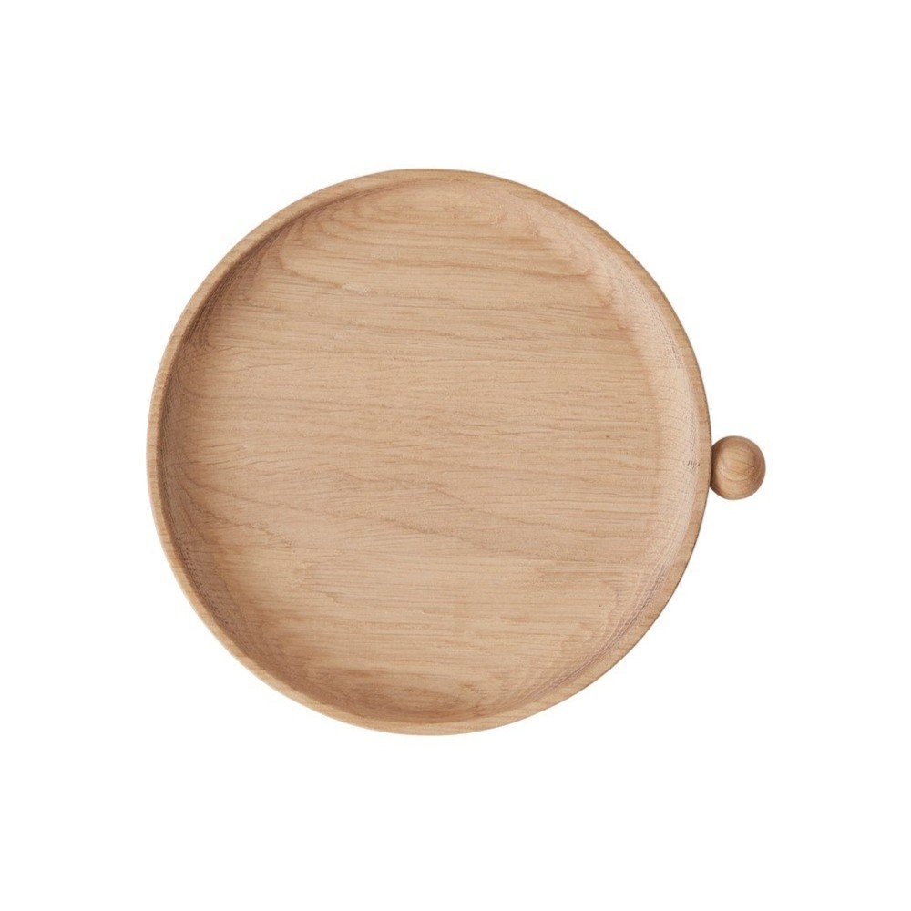 Drewniana taca ø 20 cm Inka – OYOY Living Design