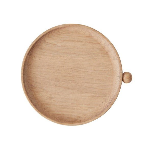 Drewniana taca ø 20 cm Inka – OYOY Living Design