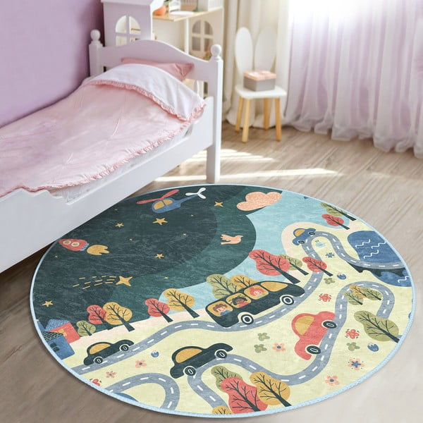 Dywan dziecięcy ø 100 cm Comfort – Mila Home-image-3