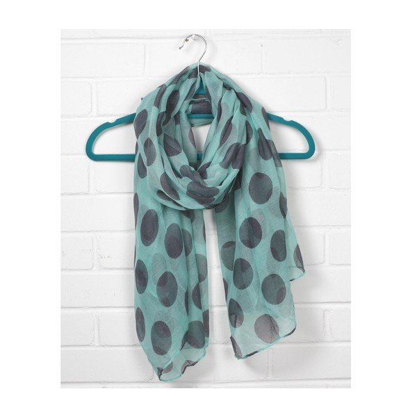 Szal Polka Dot Mint