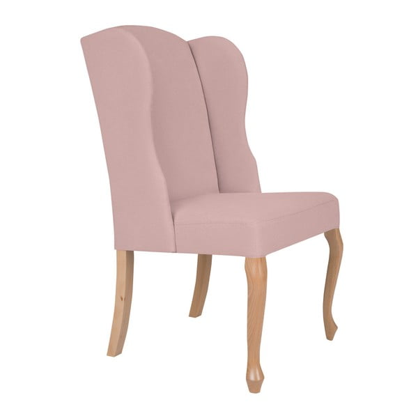 Jasnoróżowe krzesło Windsor & Co Sofas Libra