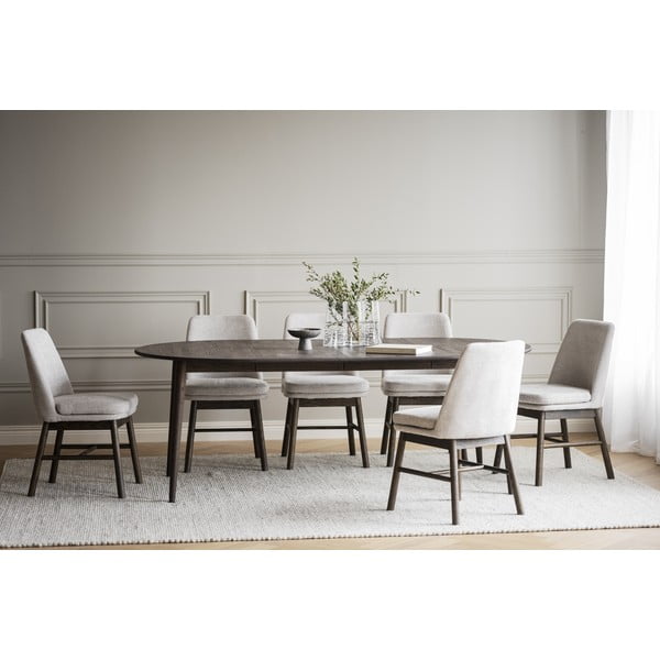 Dodatkowy blat do stołu z litego drewna dębowego 105x40 cm Tyler – Rowico-image-2