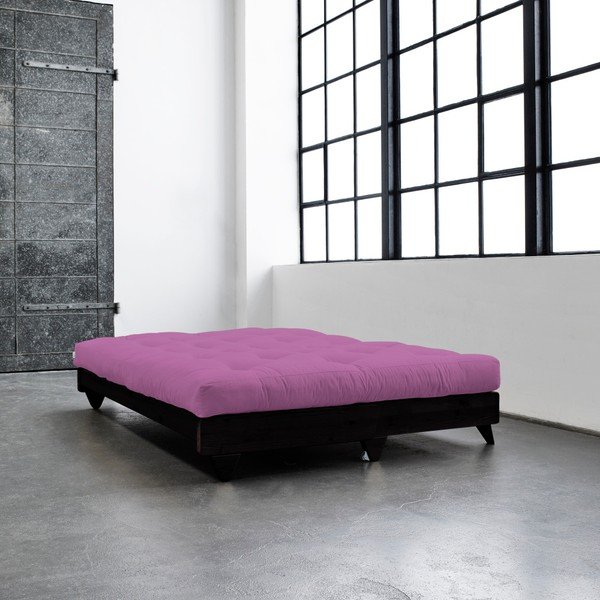 Sofa rozkładana Karup Fresh Wenge/Taffy Pink-image-3