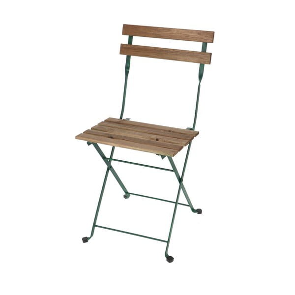 Zielono-beżowe metalowe krzesło ogrodowe – Esschert Design