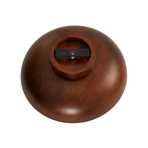 Brązowa lampa sufitowa ze szklanym kloszem ø 24 cm Elsa – Opviq lights-image-3