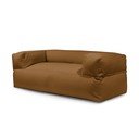 Brązowy worek do siedzenia z materiału bouclé Sofa MooG – SLOWDOWN