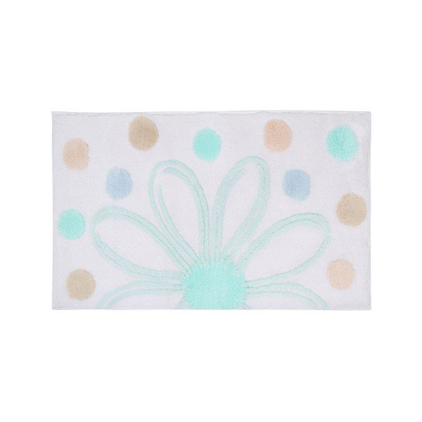 Zestaw 2 dywaników łazienkowych i pokrowca na sedes Confetti Bathmats Minty Alinda-image-1