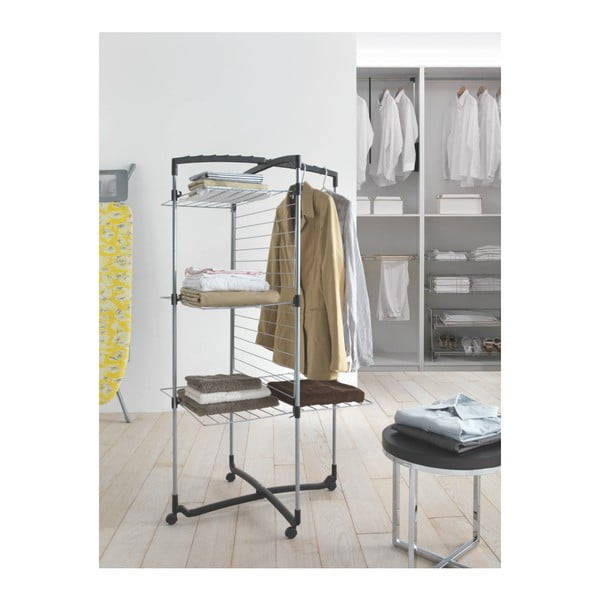 Wieszak z półkami na ubrania Metaltex-image-2