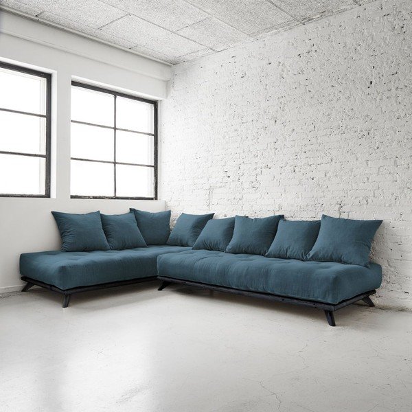 Sofa Senza Black/Deep Blue-image-3