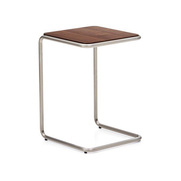 Stolik w dekorze orzecha 42x42 cm Tarsel – Kave Home