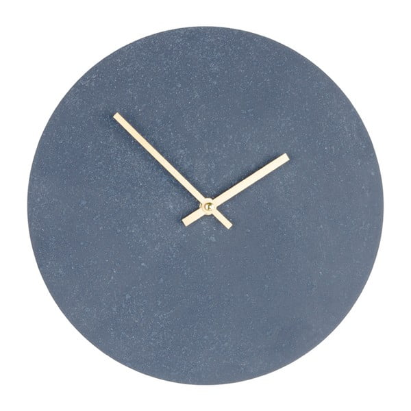 Szary drewniany zegar ścienny House Nordic Paris, ⌀ 30 cm