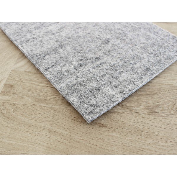 Stalowoszara filcowa podkładka z wełny Wooldot Felt Coaster, 40x20 cm-image-1