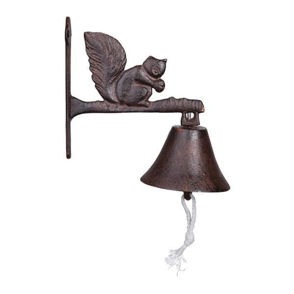 Żeliwny dzwonek ścienny Ego Dekor Squirrel