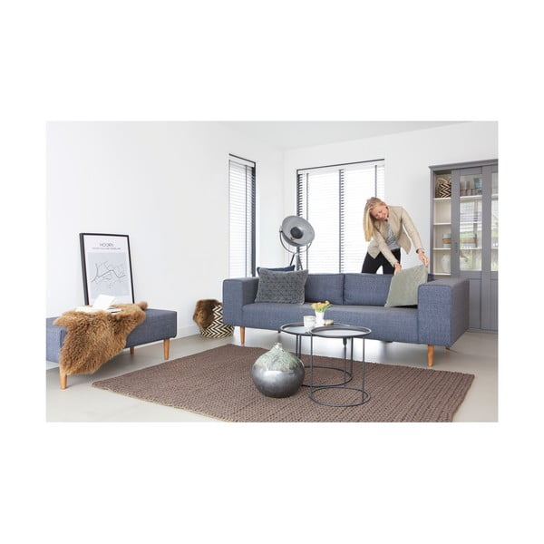 Czarny stolik WOOOD Ivar, Ø 56 cm-image-4