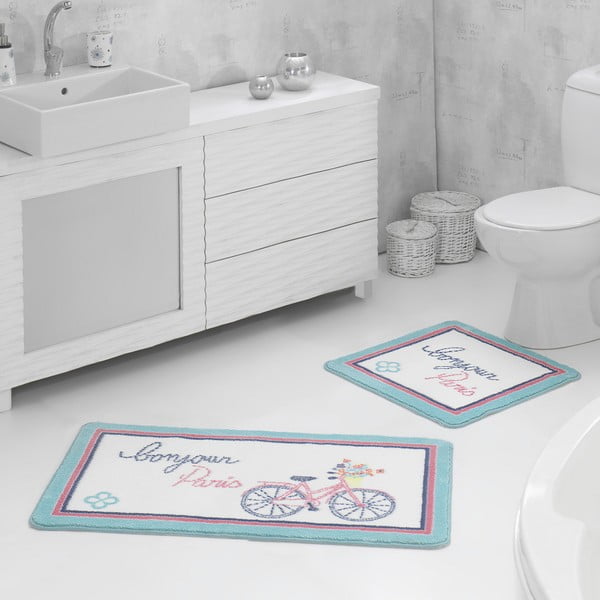 Zestaw 2 dywaników łazienkowych Bonjour