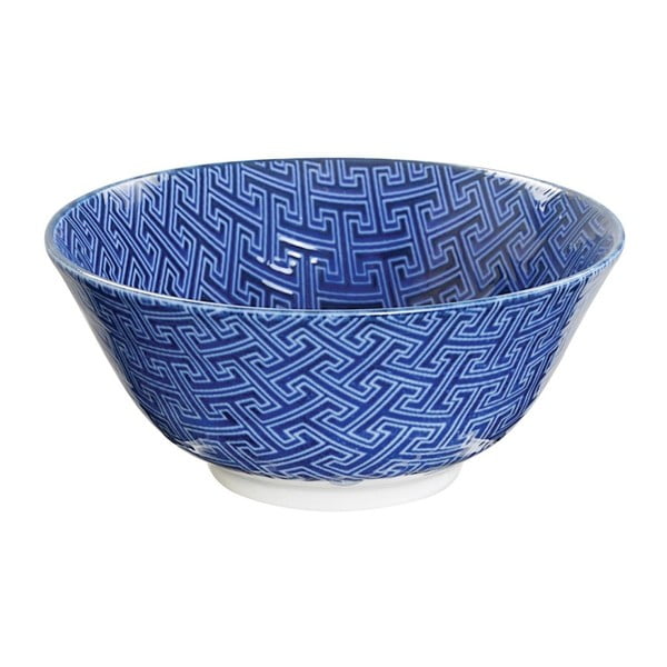 Niebieska porcelanowa miska Tokyo Design Studio Hermes, ⌀ 15,2 cm